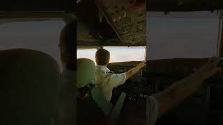 View from cockpit ☁️ #cockpit #cockpitviews