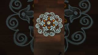 2025 Sravana masam special Rangoli designs 🌺 #rangoli #sravanamasam #shorts #youtubeshorts