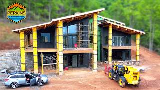 Construction of a MEGA sized Modern Home P96