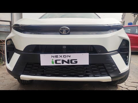 New Nexon CNG creative plus 2024 Nexon CNG creative plus white exterior and interior view #nexoncng