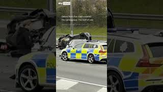 Five-vehicle crash shuts A1
