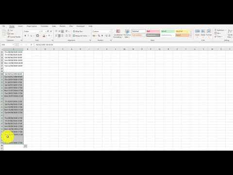 How to sort by date in Excel