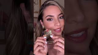how to wear a French hair comb / side part ✨ #hairstyle #hairtutorial