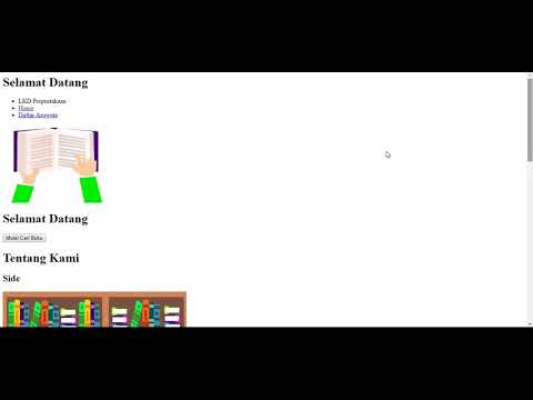 Tutorial Membuat Sistem Informasi Perpustakaan #13