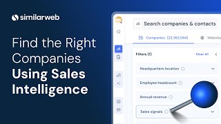 Find the Right Companies with Ease Using Sales Intelligence