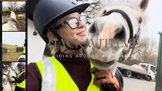 HACK WITH ME | Riding around a mountain! ⛰️ 🐴
