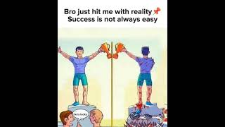 Success is not always easy #jss70 #motivationalquotes #elevateyourmind70 #positivitychannel