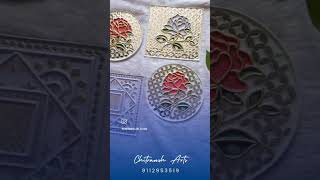 Lippan Art Patches #lippanart #lippankaam #lippanartdesign #mirrorwork #mudwork #handcrafted