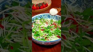 麻辣盛宴：老虎菜的魅力！ #创作灵感 #美食制作分享 #美食教程 #抖音美食创作者 #老虎菜