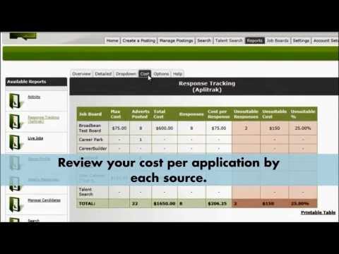 Broadbean's Reporting Technology