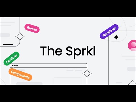 TheSprkl - advanced design framework for Figma, Webflow, Flutter and React