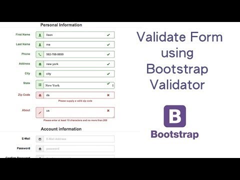 Bootstrap Form Validation