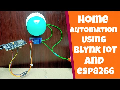 Home Automation using New Blynk App and Nodemcu esp8266 || Techie Lagan