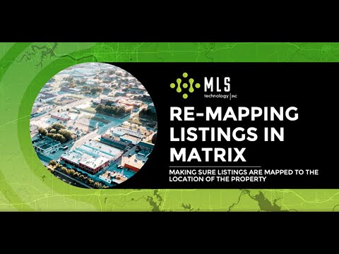 Re-Mapping Listings in Matrix