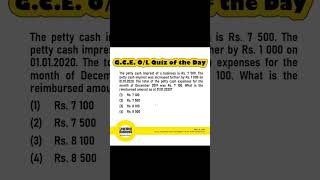 Petty cash imprest #shorts #cashbook  #business #ordinarylevel #exams #olcommerce #olevel