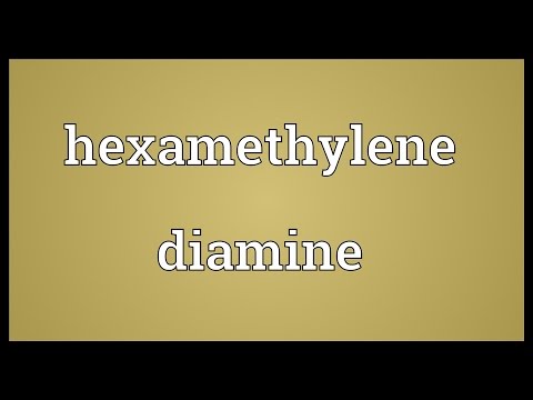 Hexamethylene diamine Meaning