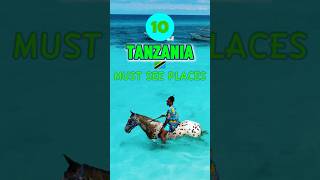 10 Best Places to Visit in Tanzania You MUST See!✨ #travel #explore #nature #adventure #tanzania