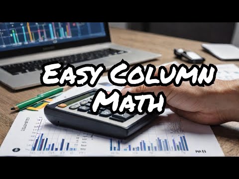 Basic Math Operations Between Columns in Power BI in 1 min