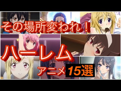 【おすすめアニメ】ハーレムアニメ15選! 2022年更新!