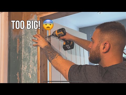 Internal Door Fitting | TOO BIG FOR FRAME!