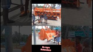 Bs Agro Rotavators Delivery video  special Rotavators #rotavator #agriculture #agro