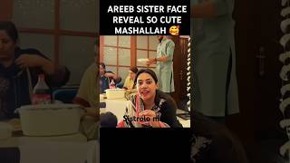 Areeb sister face reveal so cute mashallah 🥰#sistrology #sistrologynisu