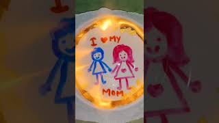 Mother's Day Fire Art 🚸♥️ #shortvideo #art #mothersday #love #shorts #trending #maa #fireart #yt