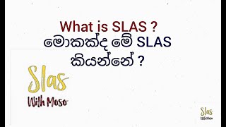 SLAS විභාගය සඳහා අවශ්‍ය සුදුසුකම් මොනවා ද​? මොකක්ද මේ SLAS කියන්නේ ? What is SLAS ?