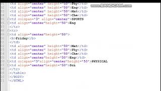 table with rowspan colspan....#digitalcoder #table