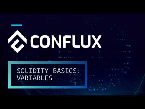 Solidity Basics: Variables | Introduction to Smart Contracts Development