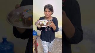 Ghar pe cake banaya 🤤 #vlog -40 #minivlog #trending