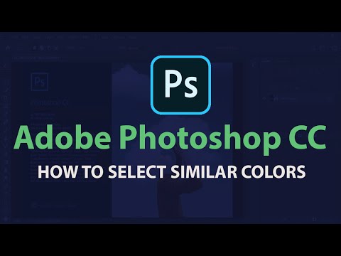 How To Select Similar Colors in Photoshop