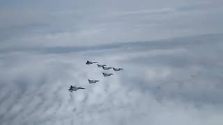 WATCH RAFAEL JET FLYING ABOVE INDIAN AIR SPACE || WELCOME BIRDS