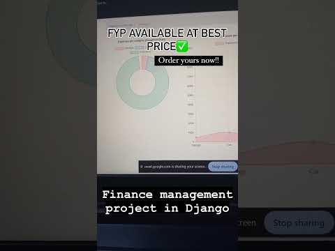 💻 Django Finance Management System – Your Ultimate Finance Tracker! 📊
