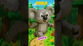 LEGO Baby Animal Sounds Song!  Best Fun Rhymes for Toddlers & Preschoolers 🐣 Owl, Duck, Kangaroo🎶