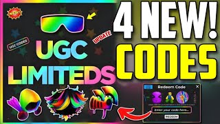 *NEW CODES* ROBLOX UGC LIMITED CODES JULY 2025 - UGC LIMITED CODES