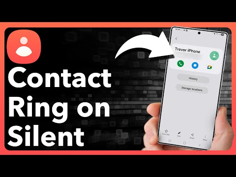 How To Make Specific Contacts Ring On Silent On Android