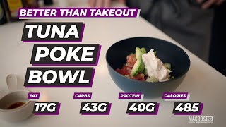 Better Than Takeout Tuna Poke Bowl