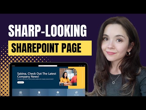 Design a Sharp-looking SharePoint Landing Page