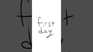 Day One #dailyart