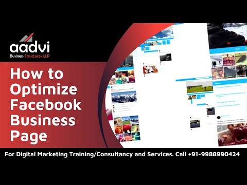 12 Steps to Optimize Facebook Business Page in 2024 | Facebook Marketing Course
