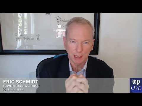 Eric Schmidt on the ‘epic fight’ between the U.S. and China