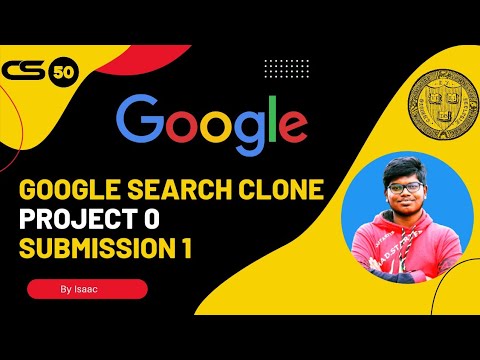 Google Search Clone | Project 0 | Submission 1|CS50Web |