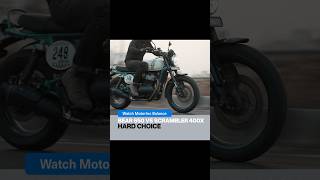 Royal Enfield Bear 650 vs Triumph Scrambler 400X | #MotorIncBalance