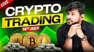 💰- LIVE Trades on BTC, GOLD, and USOIL – | 14 July - IITian Trader