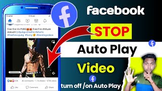 How To Stop Auto Play Video In Facebook 2023 || Facebook per  Auto play video ko band kaise Karen |