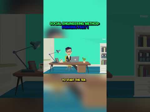 What is Phishing? Common Social Engineering Method Pt 1 #education #computer #network #cybersecurity