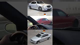 Mercedes E55 v BMW E39  #shorts #amgpower #amg #mpower #shortsvideo