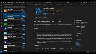 VS Code Hack Fill Your Code with Random Data in One Click!