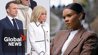 Macrons file lawsuit against Candace Owens over her repeated claims Brigitte was born male